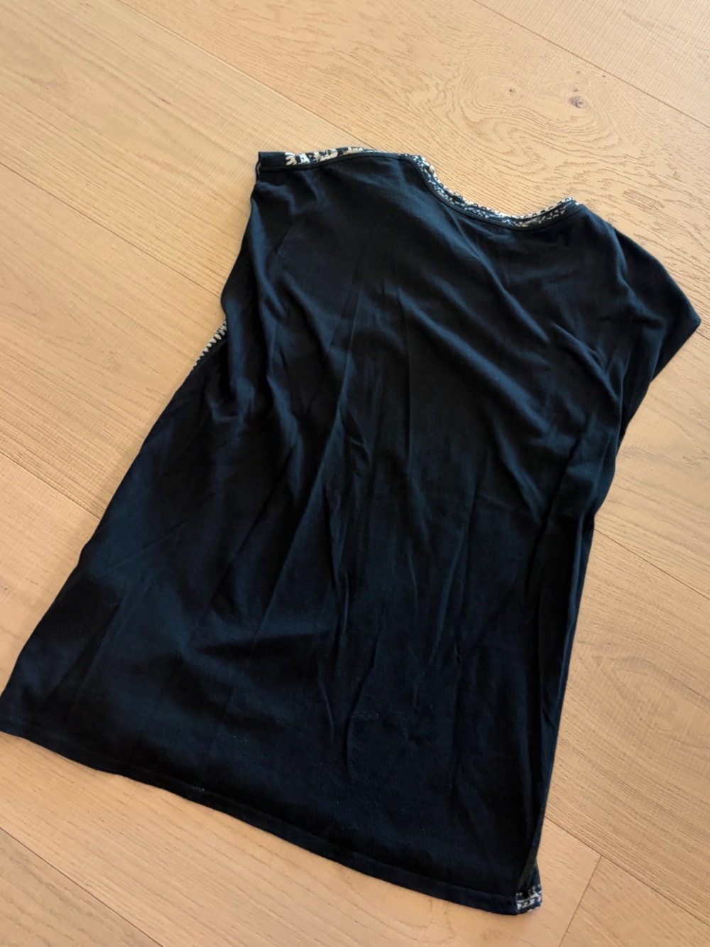 Balmain Black Graphic Eagle tank T shirt - Picture 5 of 5
